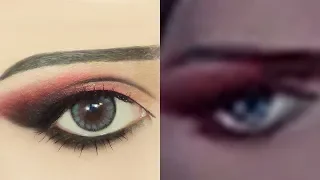 hanabi from mobile legends tutorial anime eye game makeup 261