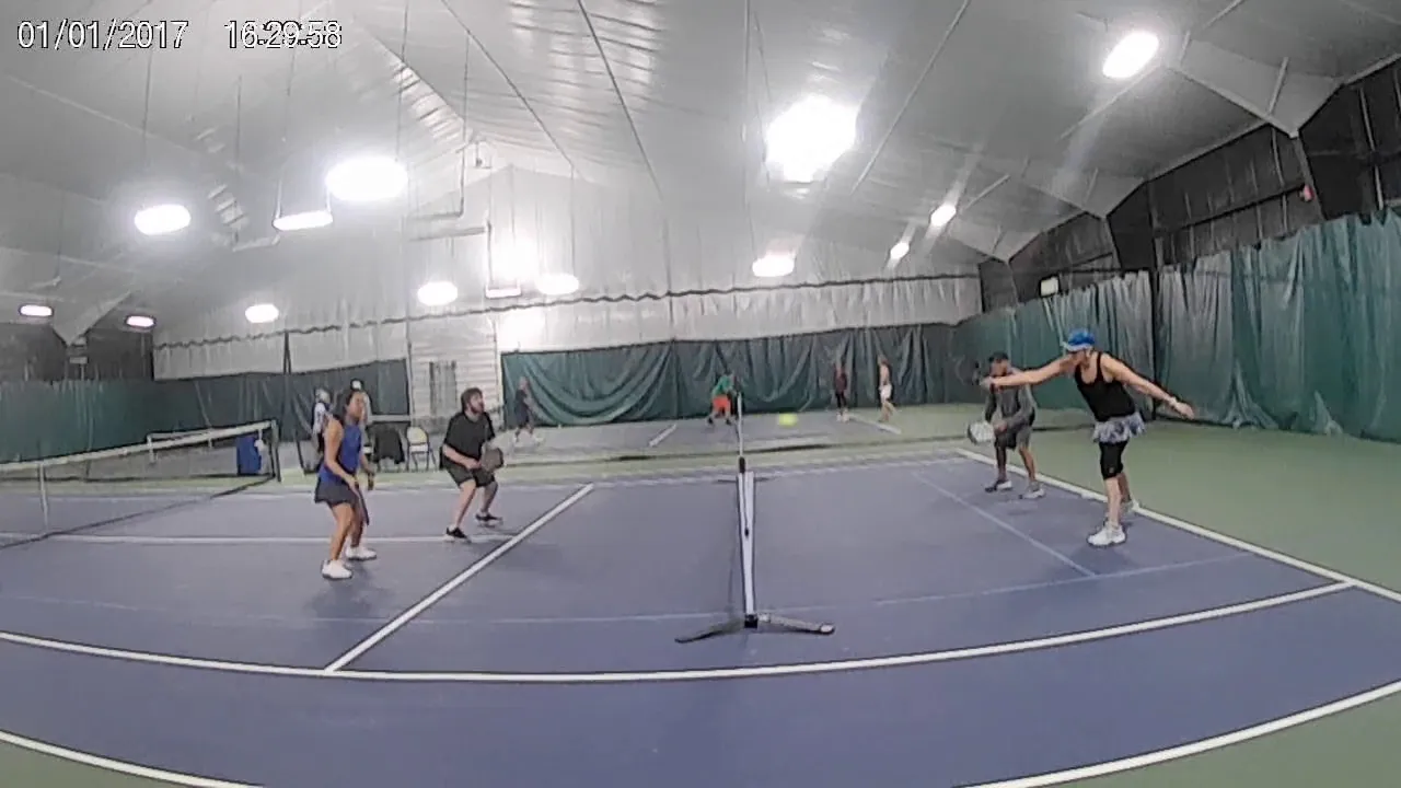 Dinkin In the New Year Pickleball Tourney--Jean "Rocky" Cote/Jessica Rego vs Tina Huynh/Cameron Daly