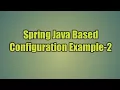 3 Spring Java Based Configuration Example-2