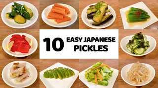 Download 10 Easy Japanese Pickles (Tsukemono) Recipes for Beginners | Vegan | Authentic Japanese Food MP3