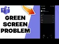 Download Lagu How To Fix Microsoft Teams Green Screen Problem 2025