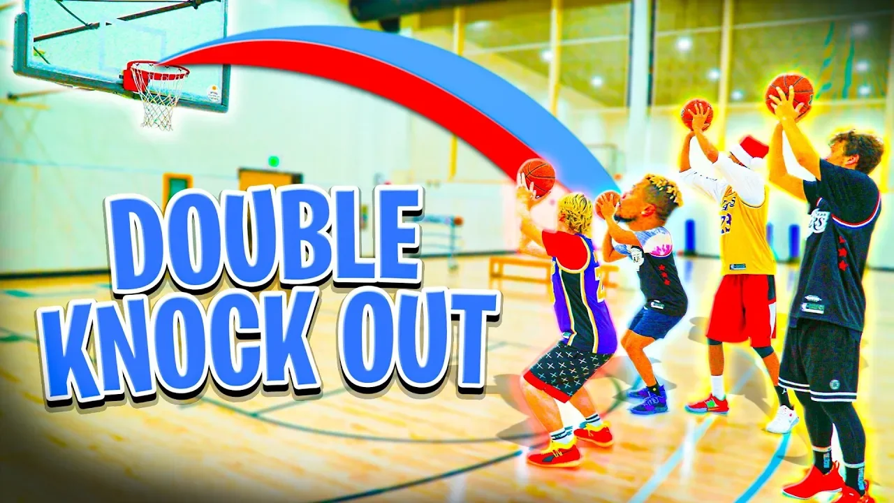 2HYPE DOUBLE KNOCKOUT NBA Basketball Challenge!!