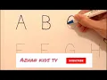 Download Lagu Belajar Menulis ABC Huruf Besar Mengikut Titik-titik Dotted (Mudah)