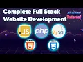 Complete Full Stack Website Development PHP