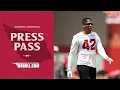 S Dadrion Taylor-Demerson OTA Press Conference Arizona Cardinals 2026
