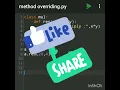 Method Overriding in python Polymorphism Python puzzles for beginners
