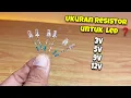 Download Lagu UKURAN RESISTOR UNTUK LAMPU LED 3 VOLT ‼️