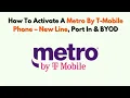 How To Activate A Metro by T - Mobile Phone