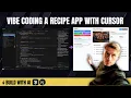 Vibe Coding a Recipe Management App Next js Cursor
