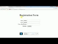 Login Form through java code servlet jsp tomcat server