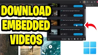 كيفية تحميل مقاطع الفيديو المضمنة من أي موقع إلكتروني دندنها