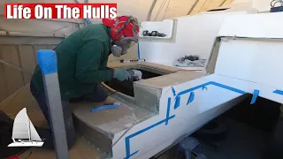 It’s “Phone a Friend Day” here on the Hulls – Cruising Catamaran Build EP 235