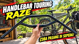 Pasang handle bar touring raze / jones bar / loopbar di element jasper 8+