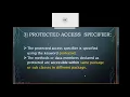 Access Specifiers in Java with programming examples