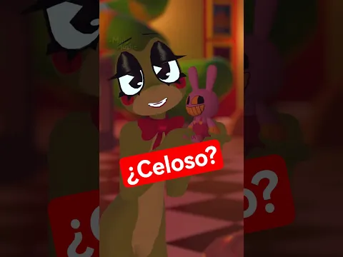 Jax NO está CELOSO… ¿de su propio peluche? 😂  #digitalcircus #humor #theamazingdigitalcircus #shorts