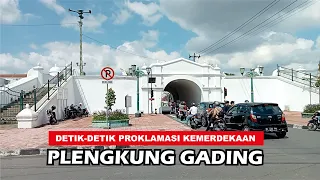 sirine peringatan detik detik proklamasi kemerdekaan ri ke 77 di plengkung gading yogyakarta