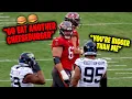 Best O-Line vs D-Line Trash Talk Mic d Up