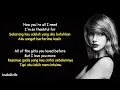 Download Lagu Taylor Swift  - All of the Girls You Loved Before | Lirik Terjemahan