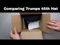 COMPARING THE TRUMP 45 USA HAT TO REGULAR HATS REVIEW