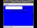 27 Implementing button click in Applet Java Event Handeling Hindi Tech-Gram