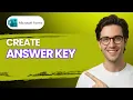 How to Create an Answer Key in Microsoft Forms 2026 Full Guide