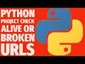 Python Project Check Broken URLs with Login System Beginner to Advanced Tutorial