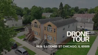 Real Estate Drone 4936 S Loomis ST Chicago IL 60609