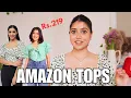 I got Cute Floral Tops from AMAZON Amazon Summer Top Haul Modest Tops for College