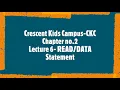 10th Computer Lecture6 READ DATA Statement