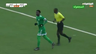 الأخضر يفوز     على النصر كأس ليبيا دندنها