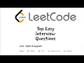 Leetcode - Valid Anagram Kotlin