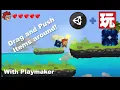 2D Platformer Unity Playmaker - Push Pull Objects