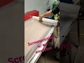 No emulsion screen printing