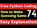 How to Make Guessing Game in Python - Coding for Kids in Python