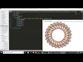 Python Turtle Graphics Rainbow Triangle Design 2