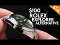 Seiko s budget Rolex Explorer Alternative - Seiko 5 SNKM75 Review