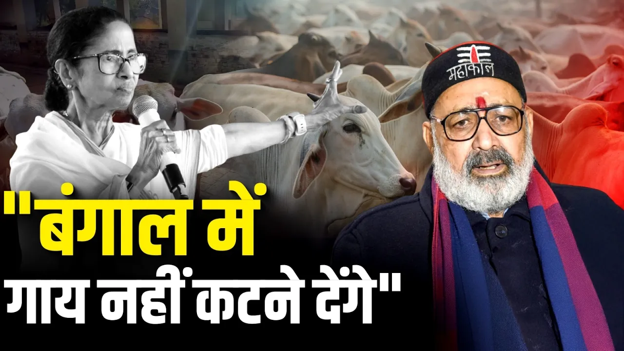 "Bengal में गाय नहीं कटने देंगे", Mamata सरकार के खिलाफ Giriraj Singh ने खोला मोर्चा!