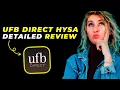 UFB Direct High Yield Savings Review 2025 - Is It Worth It