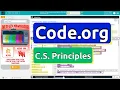 Code org Lesson 3 3B Parameters and Return Practice 2024 Tutorial with Answers Unit 7 CSP