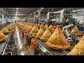Lagu Inside the Making of Crispy Samosas | Modern Factory Production