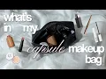 what s in my capsule makeup bag my everyday makeup routine fits in this bag
