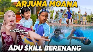 ARJUNA & MOANA ADU SKILL BERENANG PALING DALEM!!!