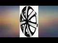 GSSUSA Black and Silver 15 Inch Hubcaps Wheel Covers Car Accessories Hub Cap Snap review