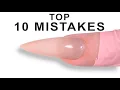 How to Avoid 10 Common Gel Nail TIPS Mistakes