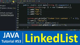 Java Tutorial - Java LinkedList with Examples Collections