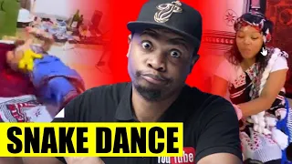 snake dancing prophetess sangoma viral video