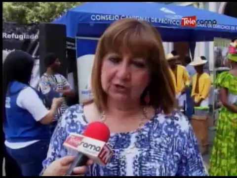 Con acto folklórico recordaron día mundial de los refugiados