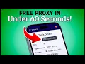 How to Get Free Proxy for Surveys 2025 - Get FREE Socks5 Proxy For Surveys