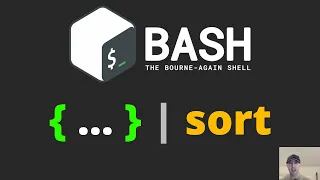 Using Command Groups to Sort Multiple Commands in a Shell Script