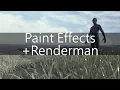Renderman Paint Effects